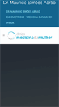 Mobile Screenshot of medicinadamulher.com.br